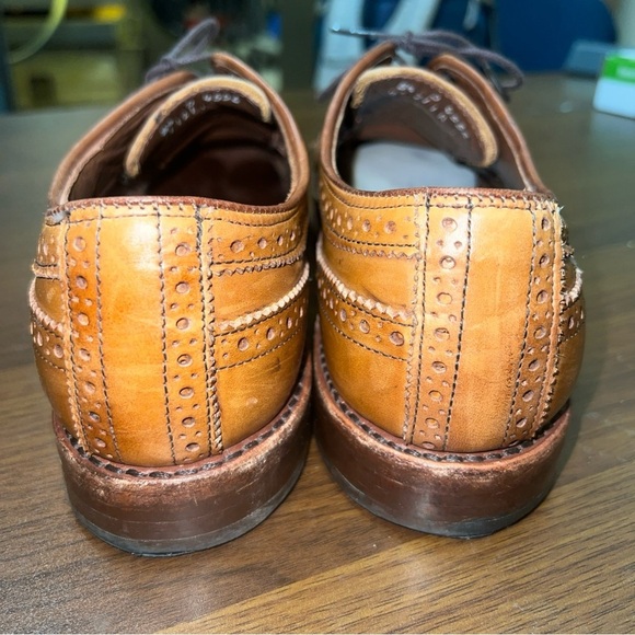 Allen Edmonds “McGregor” Wing Tip Oxford in Walnut Mens Size 8.5D - Picture 4 of 14